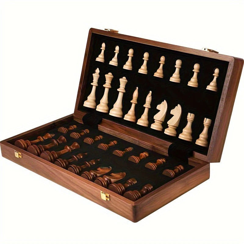 ClassicChess™ Wooden Chess Set – Ideal for Players of All Levels