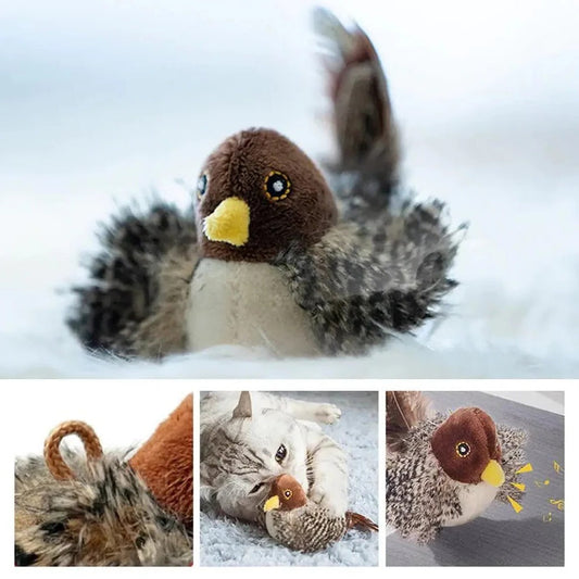 PurrfectPlay™ Interactive Cat Toy with Sound - Engaging Fun for Indoor Cats - 1