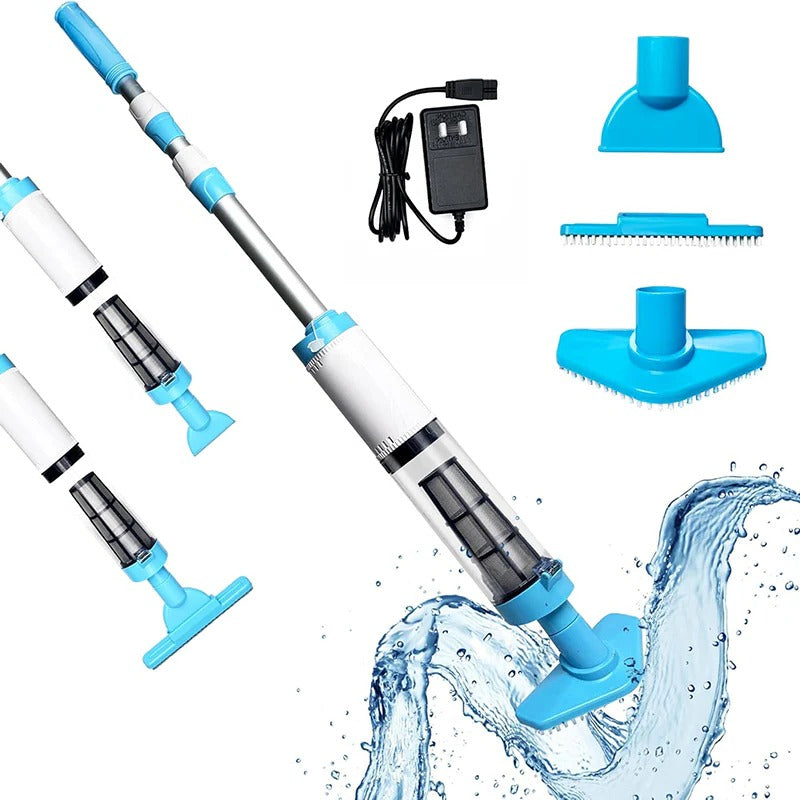 AquaClean™ Cordless Pool Vacuum Cleaner for Effortless Above Ground Pool Cleaning - 1