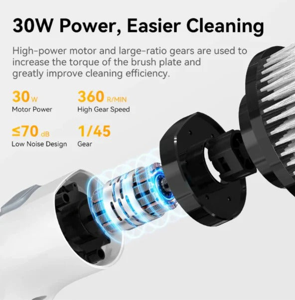 CleanMaster™ Electric Spin Scrubber for Effortless Home Cleaning 4