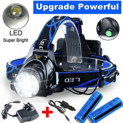 BrightBeam™ Rechargeable LED Headlamp - Best Headlamp for Hands-Free Illumination