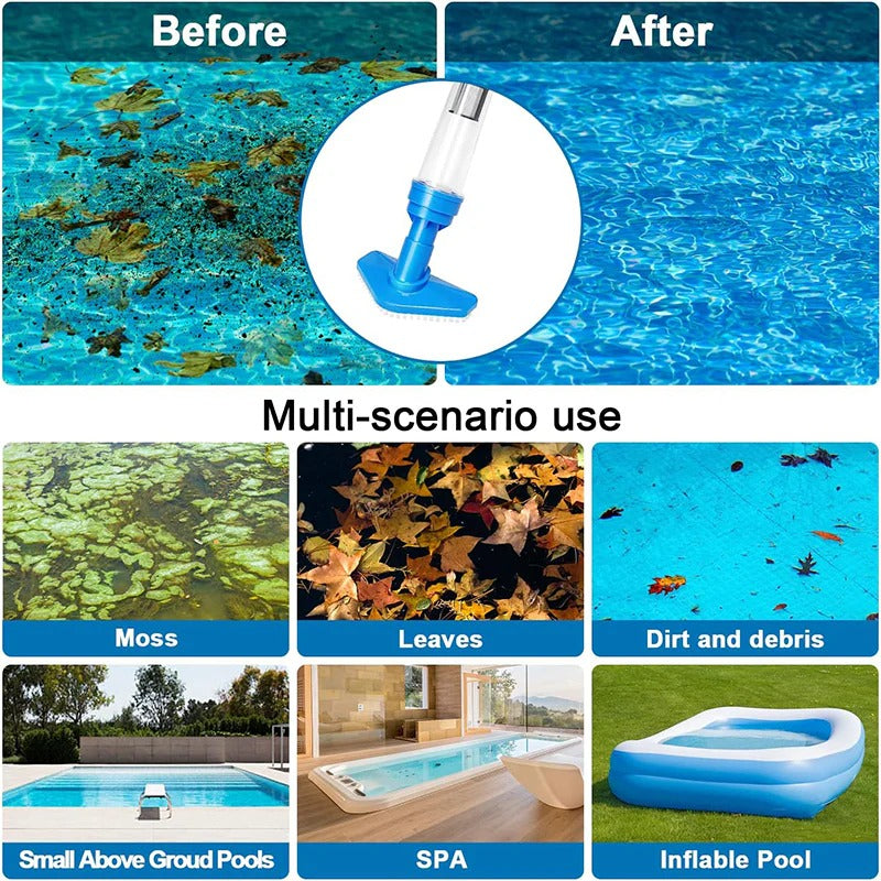 AquaClean™ Cordless Pool Vacuum Cleaner for Effortless Above Ground Pool Cleaning - 3