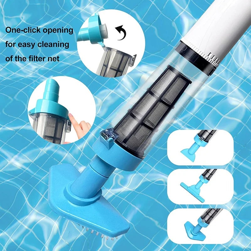 AquaClean™ Cordless Pool Vacuum Cleaner for Effortless Above Ground Pool Cleaning - 5