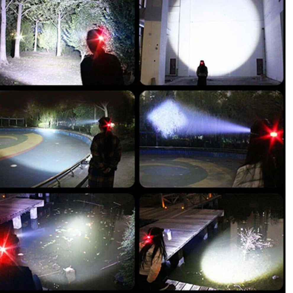 BrightBeam™ Rechargeable LED Headlamp - Best Headlamp for Hands-Free Illumination