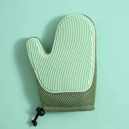 PurrfectGroom™ 2-in-1 Cat Grooming Glove for Effortless Fur Care