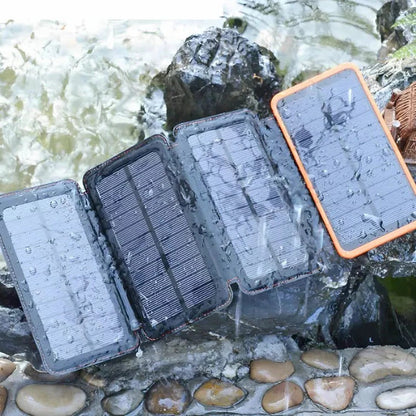 EcoCharge™ High-Capacity Solar Power Bank - Best Portable Charger for Adventurers