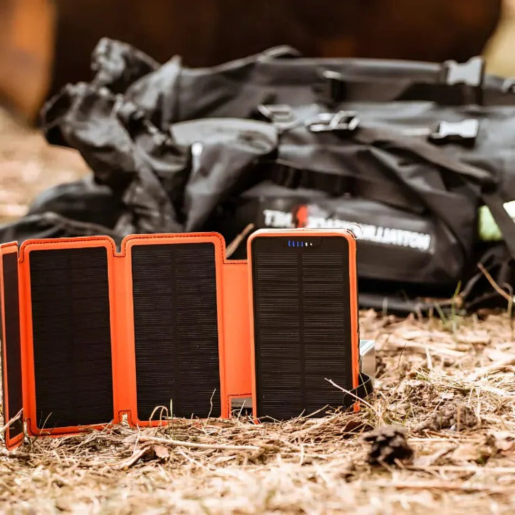 EcoCharge™ High-Capacity Solar Power Bank - Best Portable Charger for Adventurers