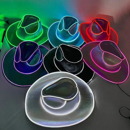 BrightStar™ LED Cowboy Hat for Parties and Themed Events 9