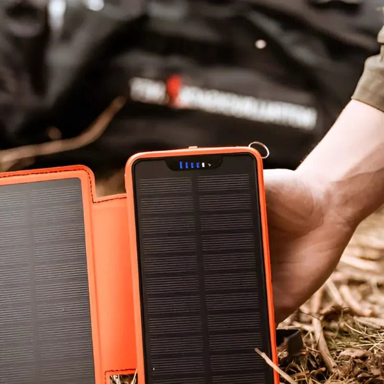 EcoCharge™ High-Capacity Solar Power Bank - Best Portable Charger for Adventurers