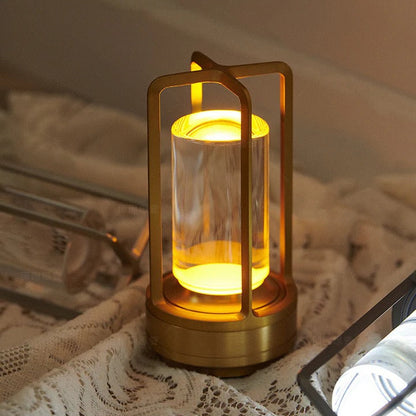 LumiGlow™ Modern Cordless Table Lamp for Stylish Bedside and Desk Lighting