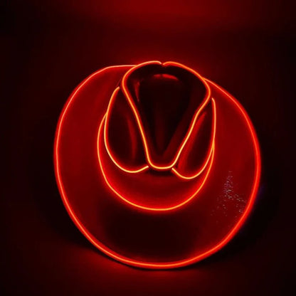 BrightStar™ LED Cowboy Hat for Parties and Themed Events 3