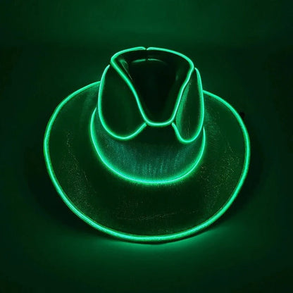 BrightStar™ LED Cowboy Hat for Parties and Themed Events 4