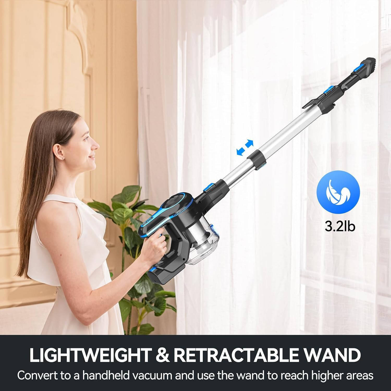 CleanSweep™ Cordless Vacuum Cleaner – Best Cordless Vacuum for Effortless Home Cleaning 8