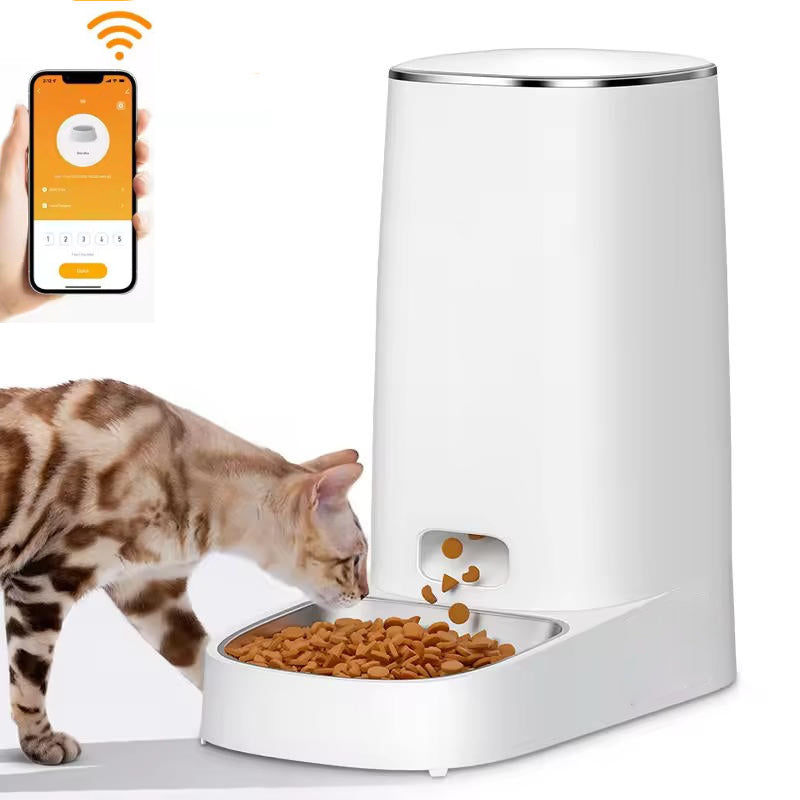 PurrfectFeed™ Automatic Cat Feeder – Best Cat Food Dispenser for Hassle-Free Mealtimes 1