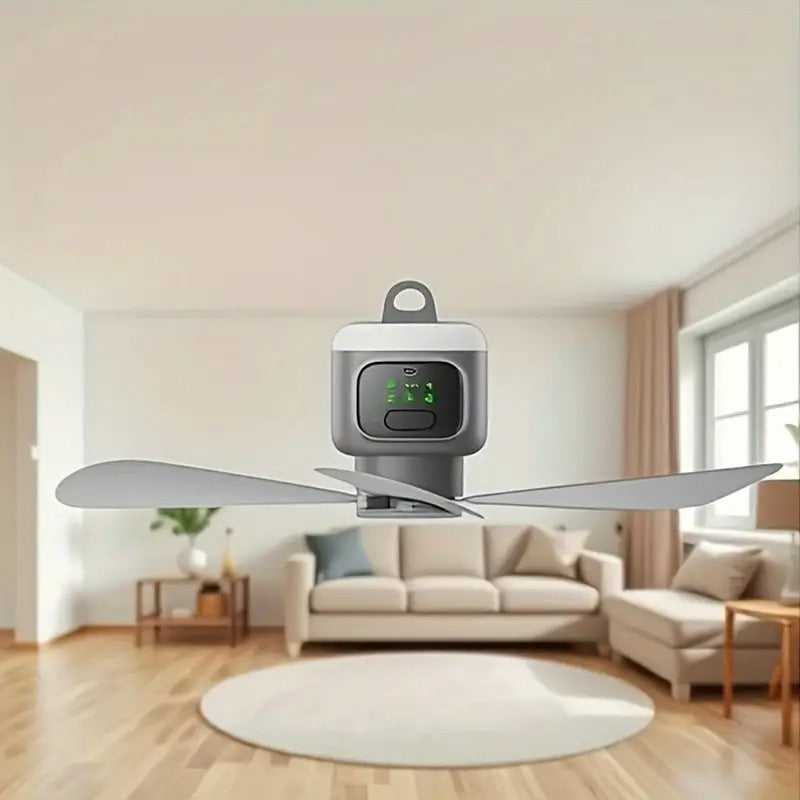 BreezeMaster™ Portable Wireless Ceiling Fan for Effortless Comfort Anytime 7