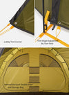 NatureHike™ 2-Person Motorcycle Camping Tent