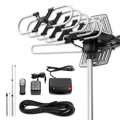 VisionWave™ 2025 Long Distance Digital Outdoor HD TV Antenna for Clear Viewing - 8