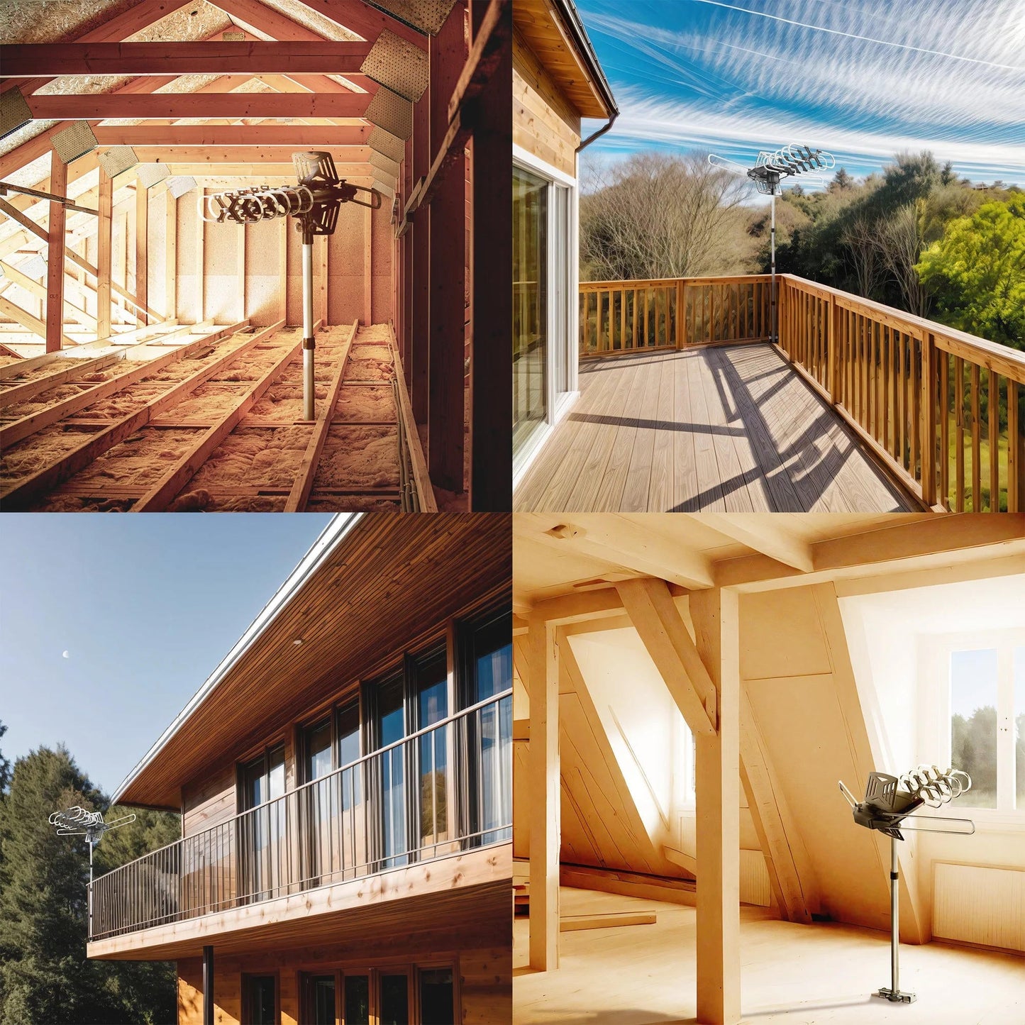 ClearView™ Long Range Digital HD TV Antenna for Best Signal Reception - 9