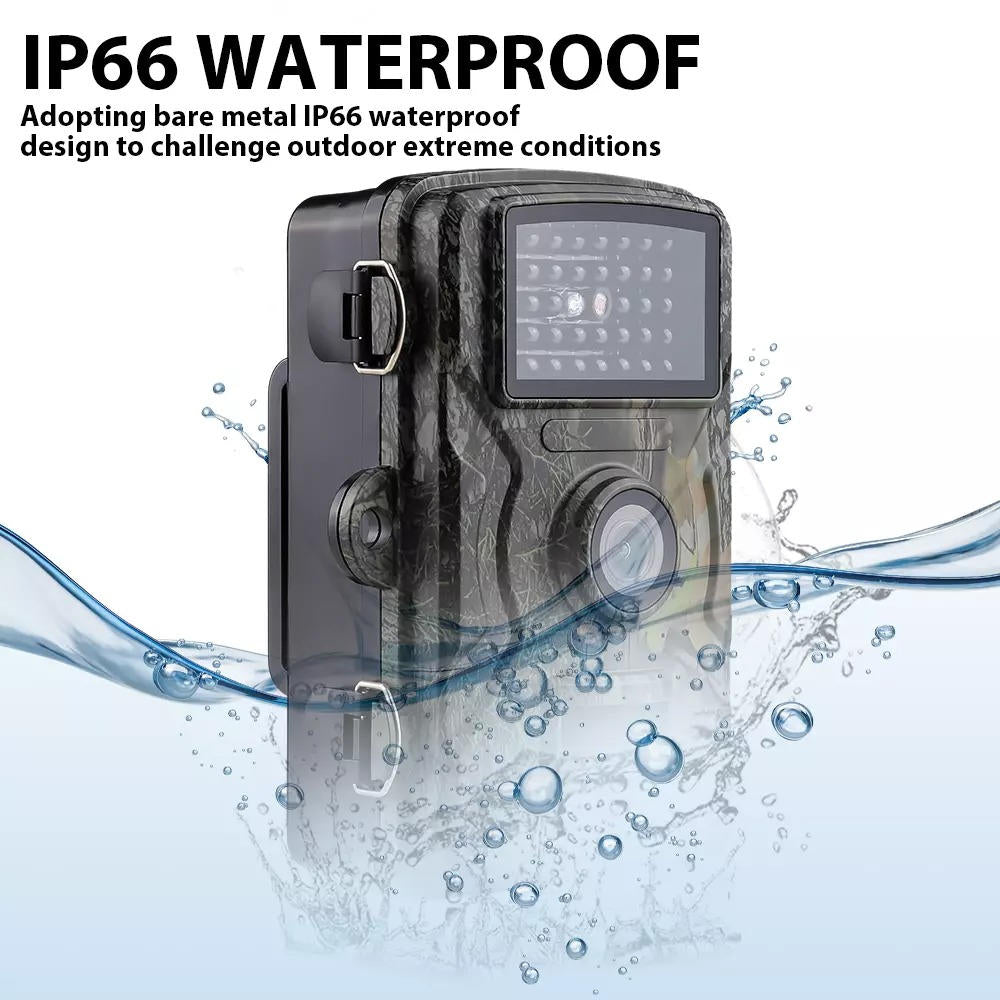 WildWatch™ Night Vision Trail Camera for Wildlife Enthusiasts, 16MP HD Video - 10