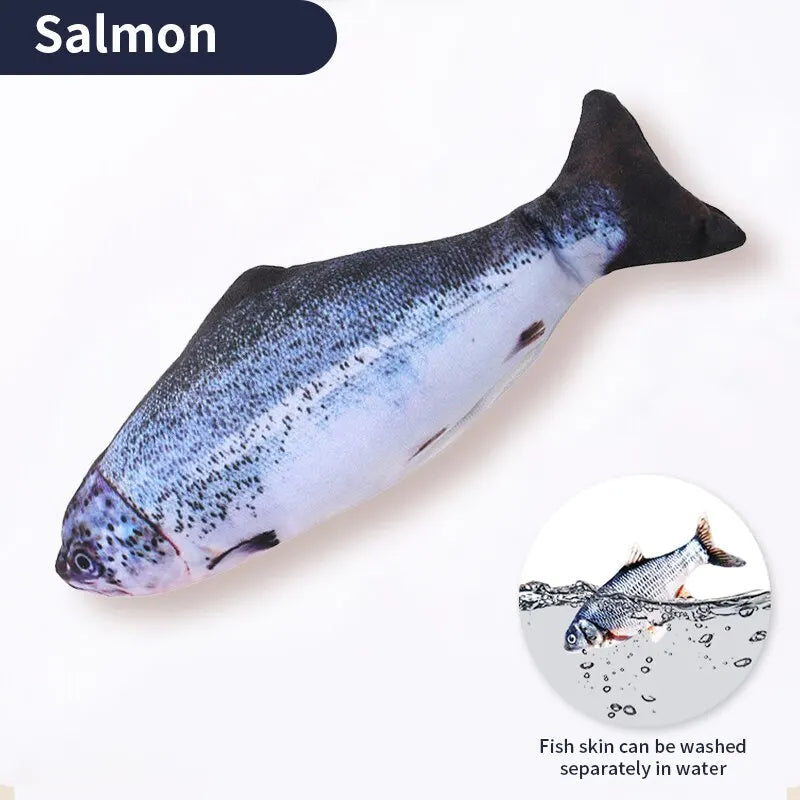 PurrPlay™ Interactive Cat Toy Fish - Best USB Charging Cat Toy for Fun 6
