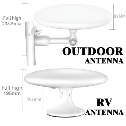 SignalMaster™ Long Range Outdoor HD TV Antenna for Clear Digital Reception - 5