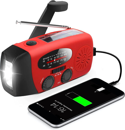 MANIKO™ Portable Hand Crank Emergency Radio