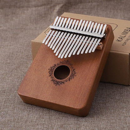 Handmade Mahogany Kalimba (17 Keys)