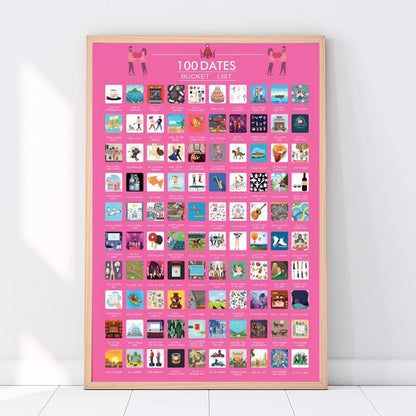 ManikoPoster™ 100 Date Ideas