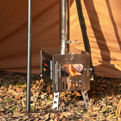 TOMOUNT™ Stainless Steel Camping Firewood Stove
